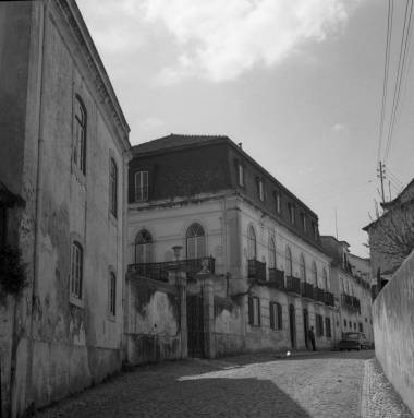 Rua Direita ao Lumiar em 1961 (Foto: Arnaldo Madureira, Arquivo Municipal de Lisboa)