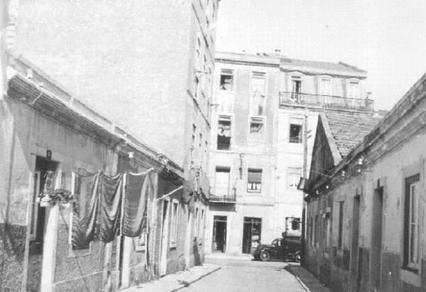 A Travessa do Sul em 1966 (Foto: Artur João Goulart, Arquivo Municipal de Lisboa)